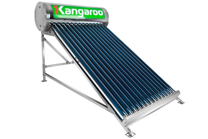 Máy nước nóng năng lượng mặt trời Kangaroo 140 lít GD1414 Màu Trắng