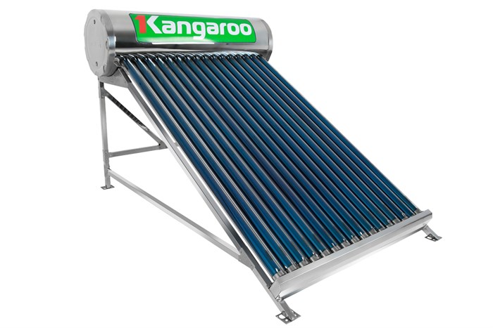 Máy nước nóng năng lượng mặt trời Kangaroo 160 lít GD1616 Màu Trắng