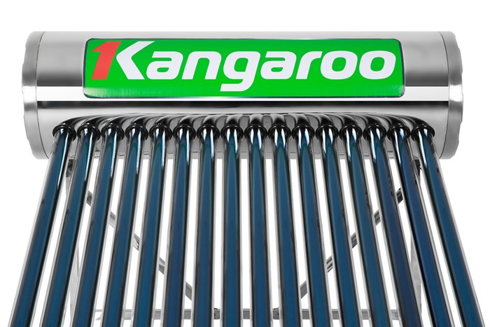 Máy nước nóng năng lượng mặt trời Kangaroo 160 lít GD1616 Màu Trắng