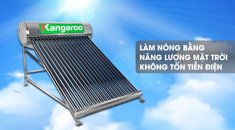 Máy nước nóng năng lượng mặt trời Kangaroo 180 lít GD1818 - 4
