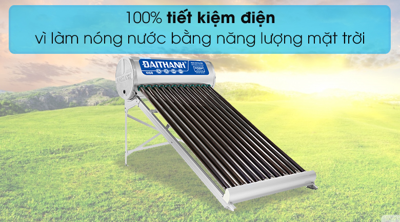 Máy nước nóng năng lượng mặt trời Đại Thành 130 lít Vigo 58-12 - 4