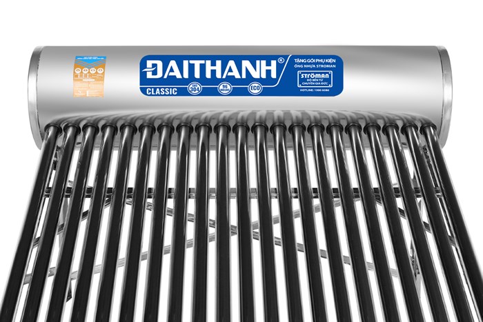 Máy nước nóng năng lượng mặt trời Đại Thành 215 lít Classic 58-21 Màu Trắng