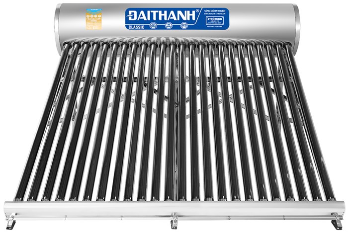Máy nước nóng năng lượng mặt trời Đại Thành 250 lít Classic 58-24 Màu Trắng