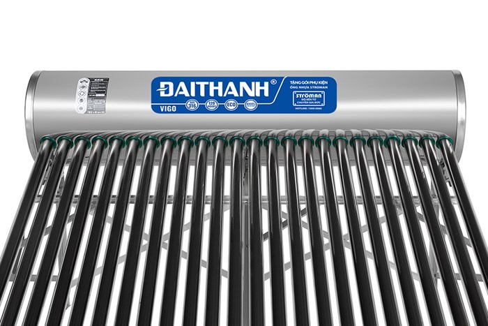 Máy nước nóng năng lượng mặt trời Đại Thành 250 lít Vigo 58-24 Màu Trắng