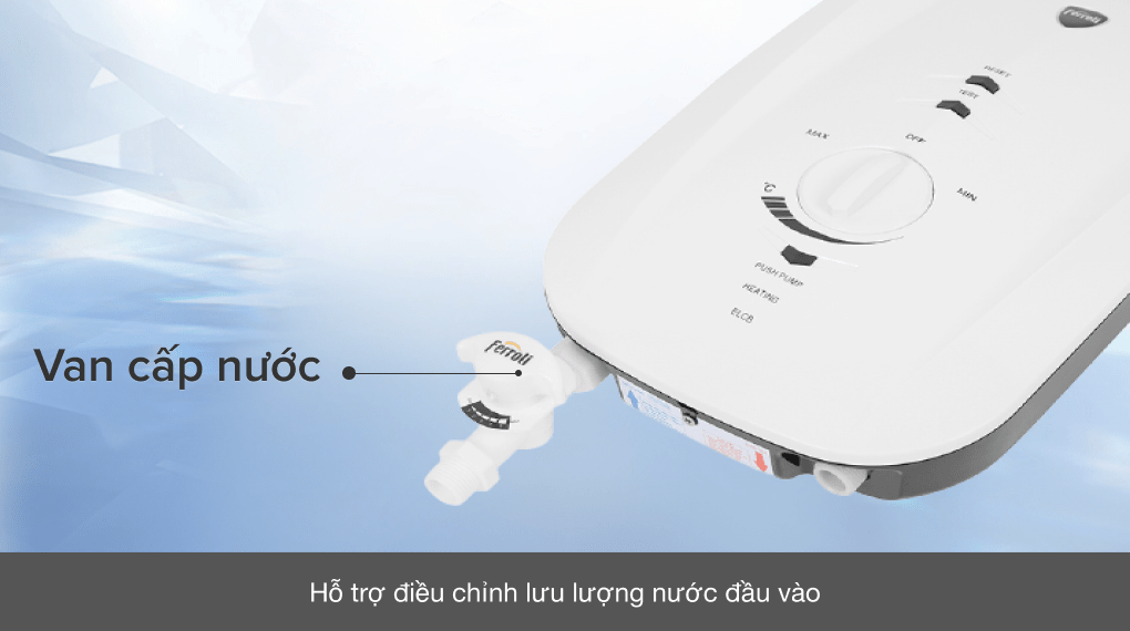 Máy nước nóng trực tiếp Ferroli 4500W MIDO-MSP 4.5S