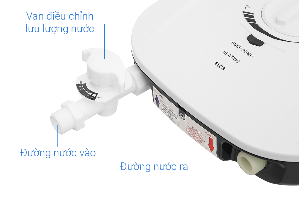 Máy nước nóng trực tiếp Ferroli 4500W MIDO-MSP 4.5S - 7