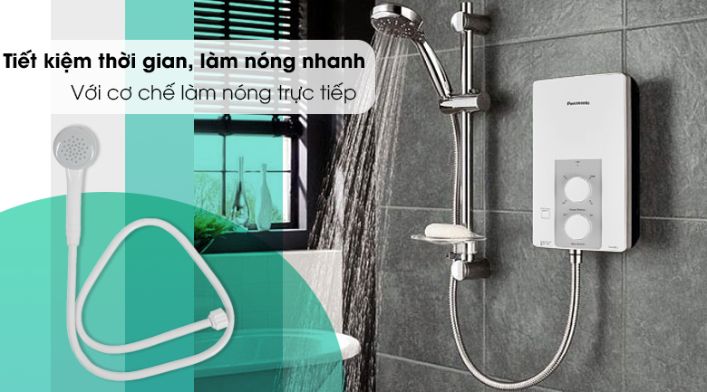 Máy nước nóng trực tiếp Panasonic 4500W DH-4RL1VW - 7