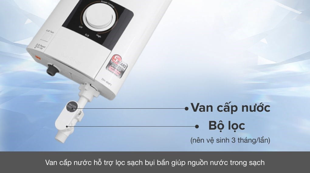 Máy nước nóng trực tiếp Panasonic 4500W DH-4NTP1VM