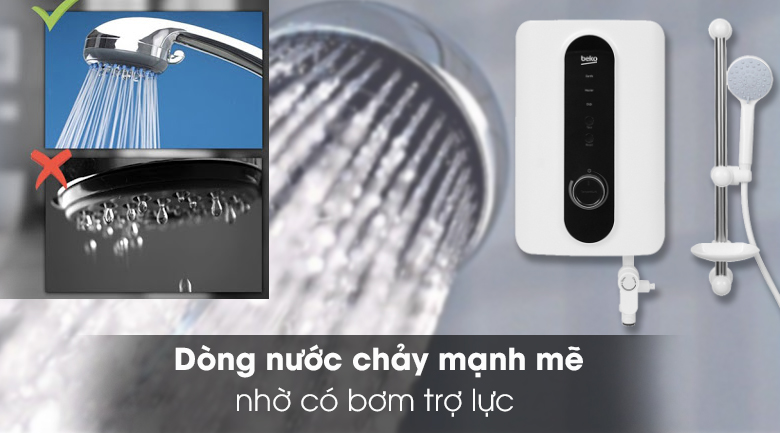 Máy nước nóng trực tiếp Beko 3500W BWI35S2D-213 - 8