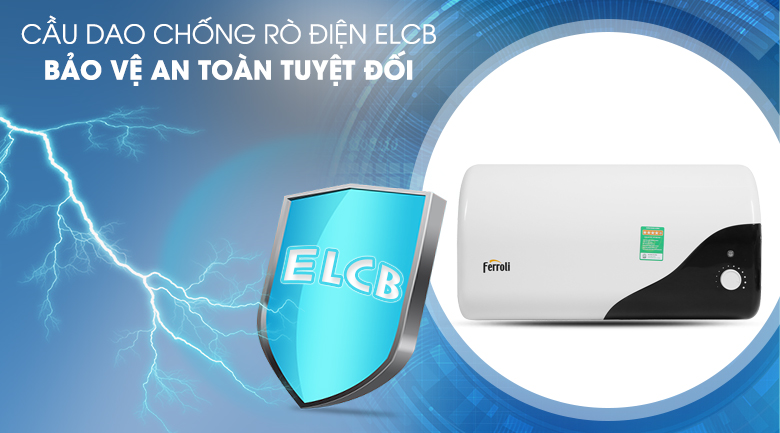 Bình nước nóng 30 lít Ferroli MIDO-DE 30L - ELCB