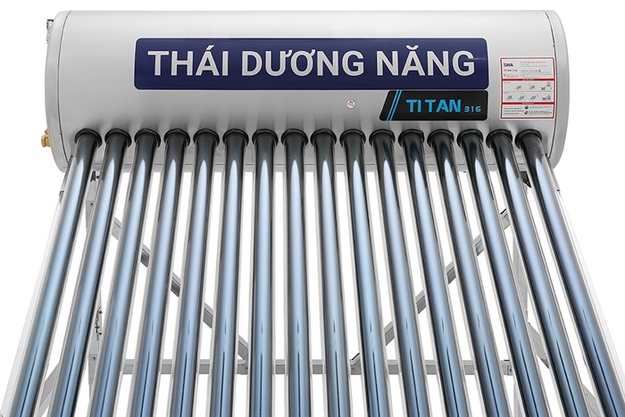 Máy nước nóng năng lượng mặt trời Sơn Hà 180 lít Titan ống Gold 58-180