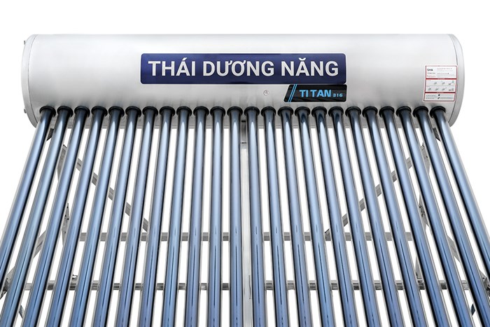 Máy nước nóng năng lượng mặt trời Sơn Hà 260 lít Titan ống Gold 58-260