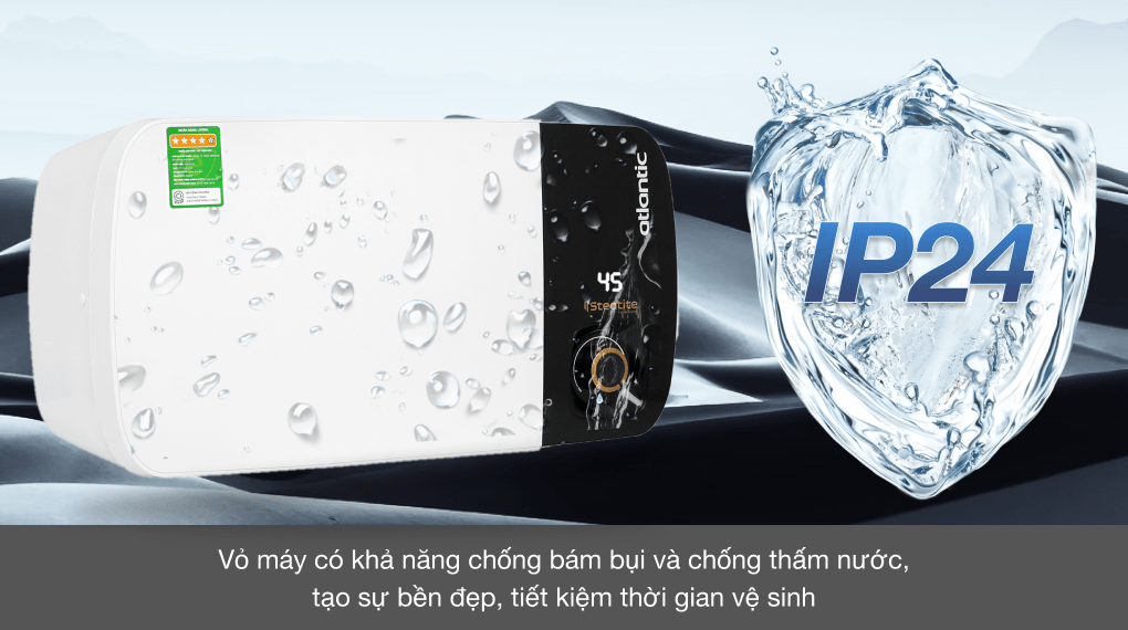 Máy nước nóng gián tiếp Atlantic 20 lít 2500W Neo Max SWH 20H M-2 823017