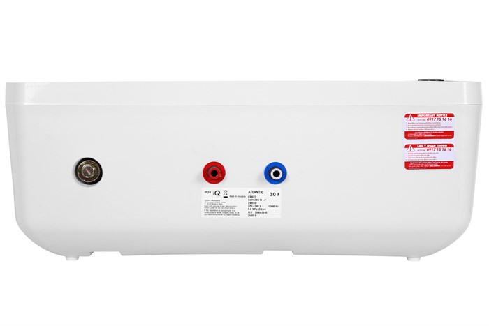 Máy nước nóng gián tiếp Atlantic 30 lít 2500W Neo Max SWH 30H M-2 833023 Màu Trắng