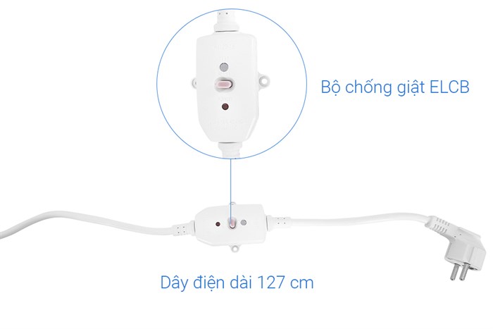 Máy nước nóng gián tiếp Atlantic 30 lít 2500W Neo Max SWH 30H M-2 833023 Màu Trắng