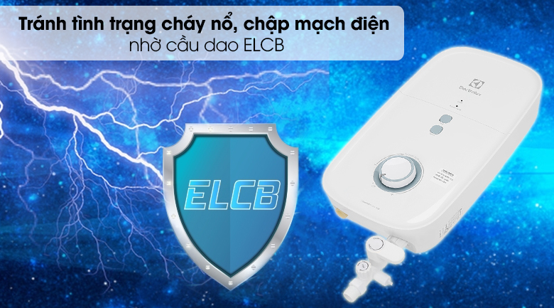 Máy nước nóng trực tiếp Electrolux 4500W EWE451KX-DWB2 - 8