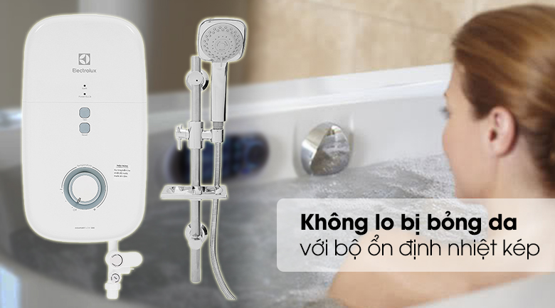 Máy nước nóng Electrolux EWE451KX-DWB2 - Bộ ổn định nhiệt kép