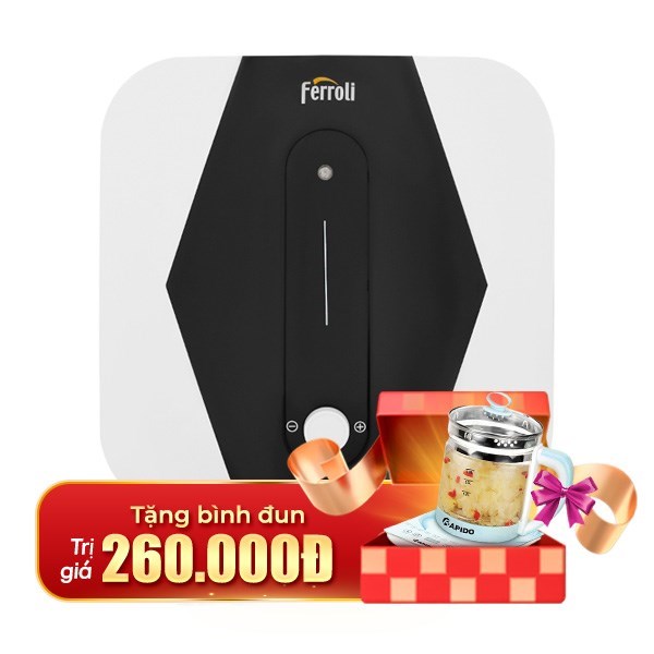 Bình nóng lạnh gián tiếp Ferroli 30 lít MIDO SQ
