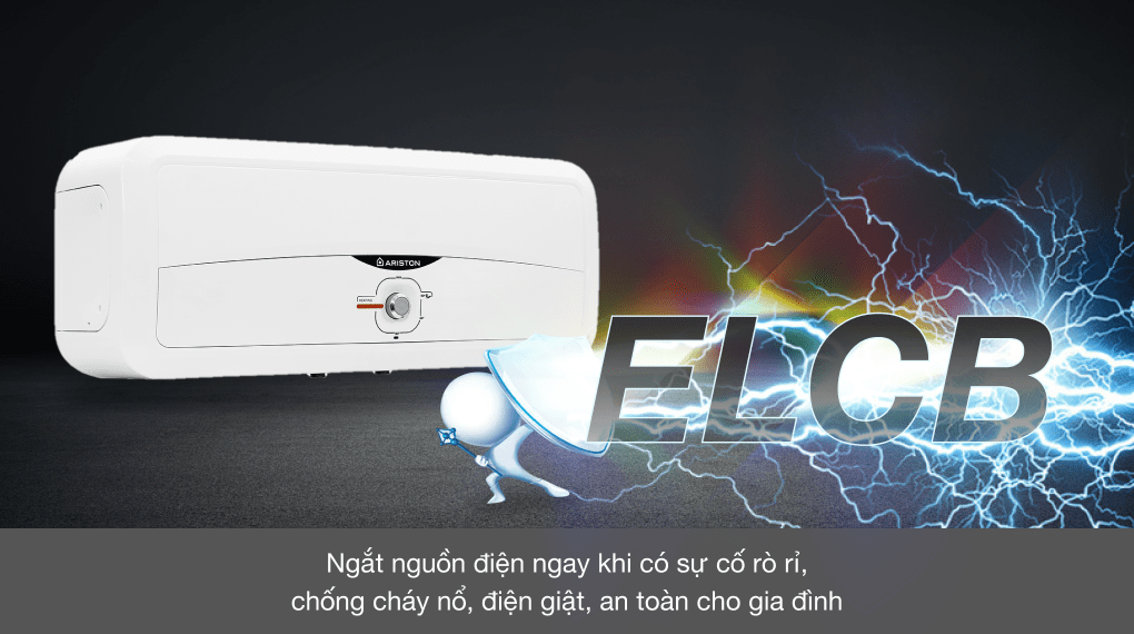 Máy nước nóng gián tiếp Ariston 20 lít 2500W SL2 20 R 2.5FE - MT - 2