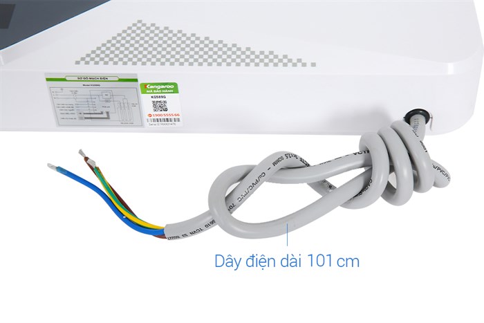 Máy nước nóng trực tiếp Kangaroo 4000W KG589GP Màu Trắng