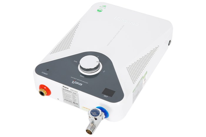 Máy nước nóng trực tiếp Kangaroo 4000W KG589G Màu Trắng