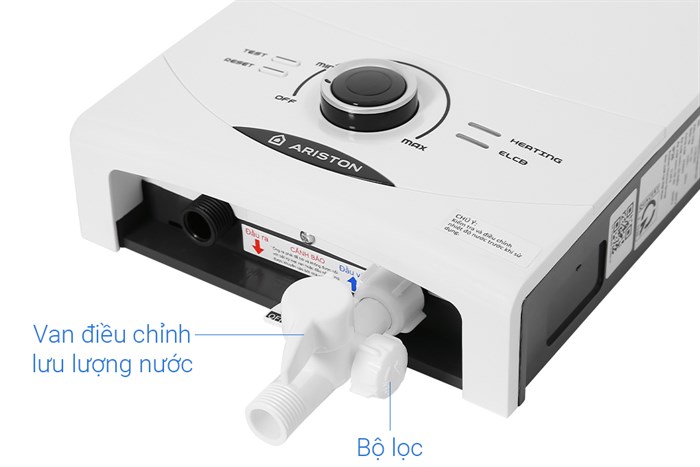 Máy nước nóng trực tiếp Ariston 4500W Easy 45E Màu Trắng