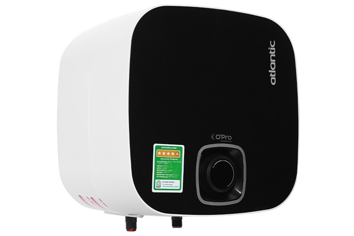 Máy nước nóng gián tiếp Atlantic 15 lít 2500W NANTO PLUS SWH 15A M-N2 Màu Đen - Xám