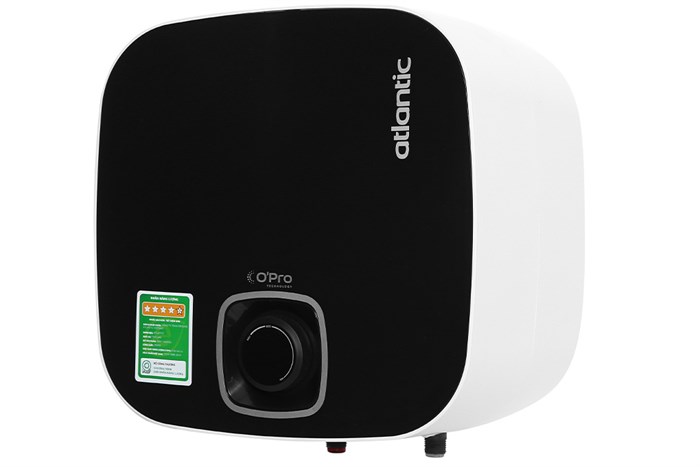 Máy nước nóng gián tiếp Atlantic 15 lít 2500W NANTO PLUS SWH 15A M-N2 Màu Đen - Xám