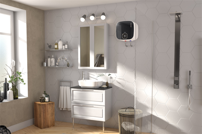 Máy nước nóng gián tiếp Atlantic 30 lít 2500W NANTO PLUS SWH 30A M-N2 Màu Đen - Xám