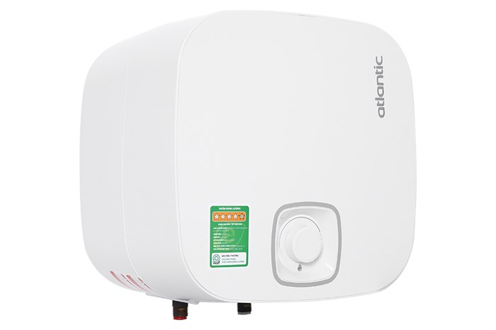 Máy nước nóng gián tiếp Atlantic 15 lít 2500W NANTO LITE SWH 15A M-N1 Màu Trắng