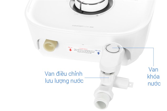 Máy nước nóng trực tiếp Electrolux 4500W EWE451KB-DWG2 Màu Trắng - Xám