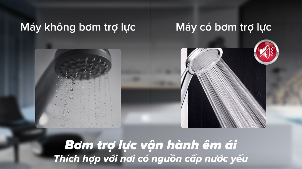 Máy nước nóng trực tiếp Electrolux 4500W EWE451KB-DWG2 - Bơm trợ lực vận hành siêu êm