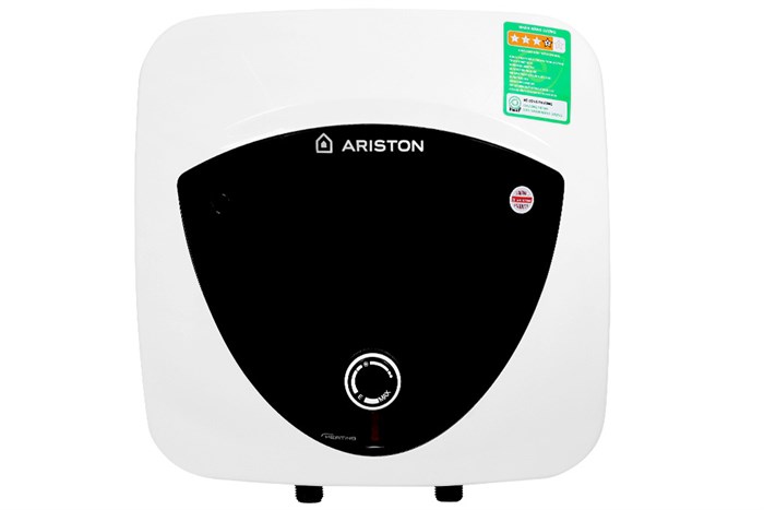 Máy nước nóng gián tiếp Ariston Mini 6 lít AN LUX 6 UE 1.5 FE Màu Đen - Xám