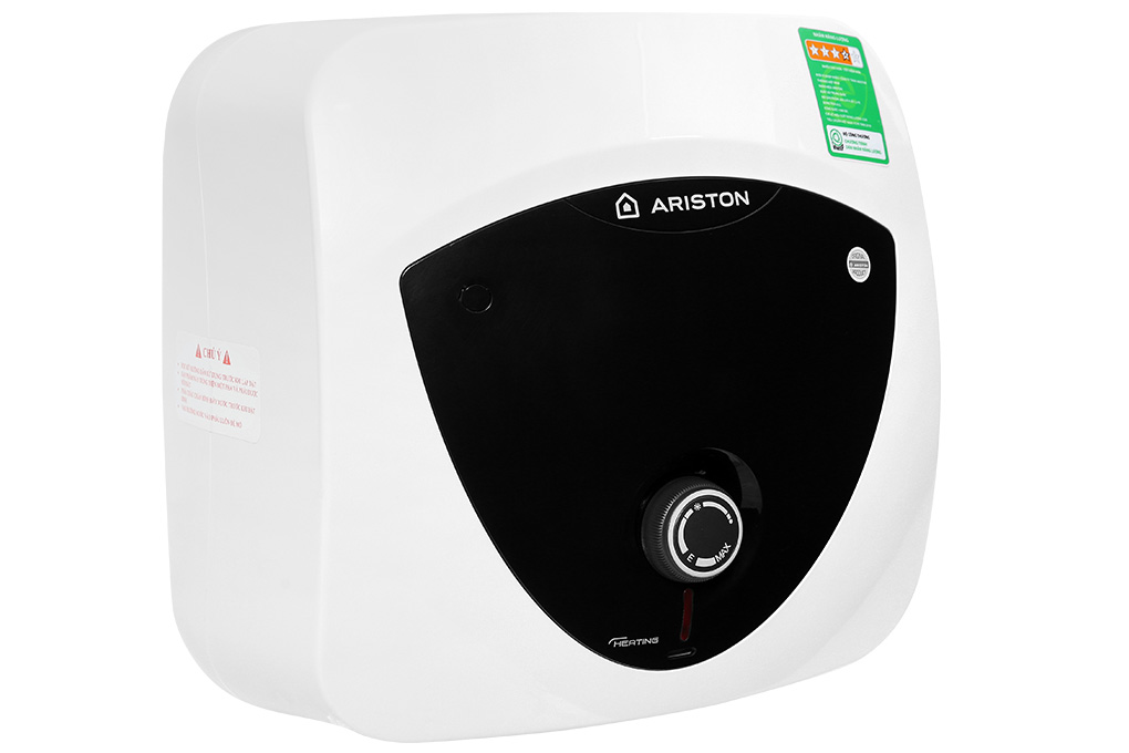 Máy nước nóng gián tiếp Ariston Mini 6 lít AN LUX 6 UE 1.5 FE Màu Đen - Xám