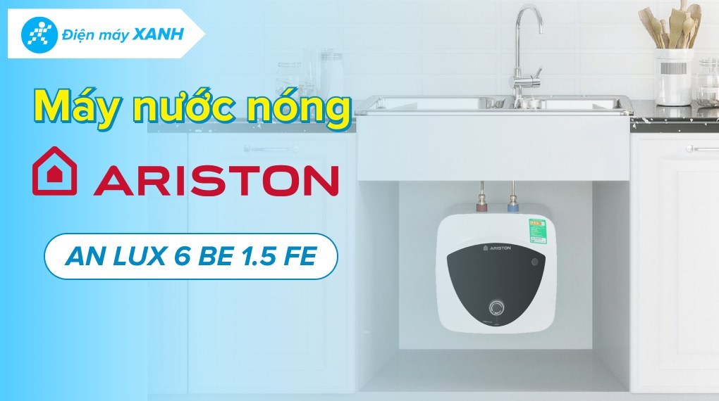 Máy nước nóng gián tiếp Ariston Mini 6 lít AN LUX 6 BE 1.5 FE