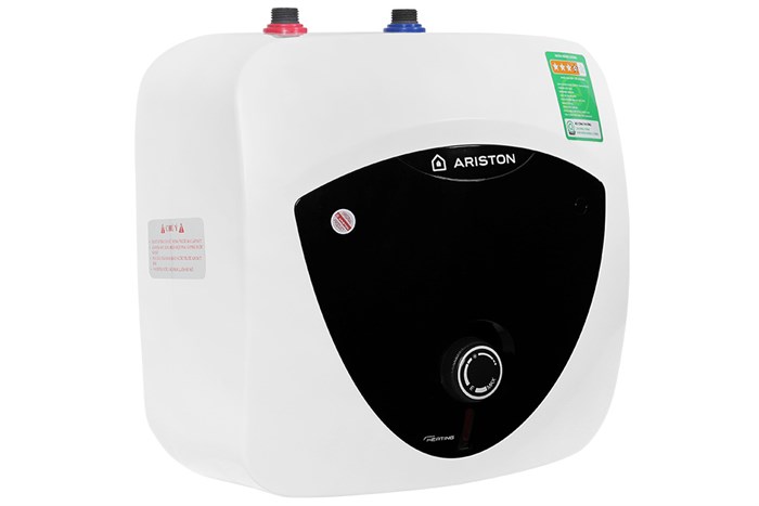 Máy nước nóng gián tiếp Ariston Mini 6 lít AN LUX 6 BE 1.5 FE Màu Đen - Xám