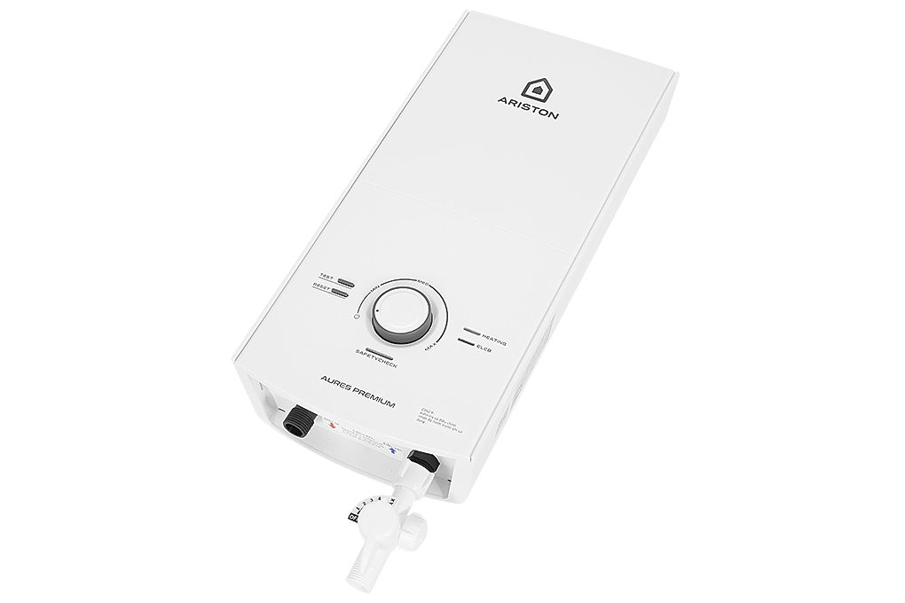 Máy nước nóng trực tiếp Ariston 4500W AURES PREMIUM 4.5 Màu Trắng