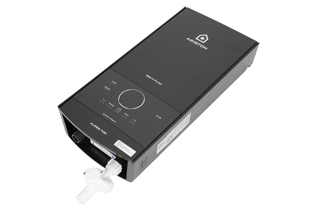 Máy nước nóng trực tiếp Ariston 4500W AURES TOP 4.5P Màu Đen