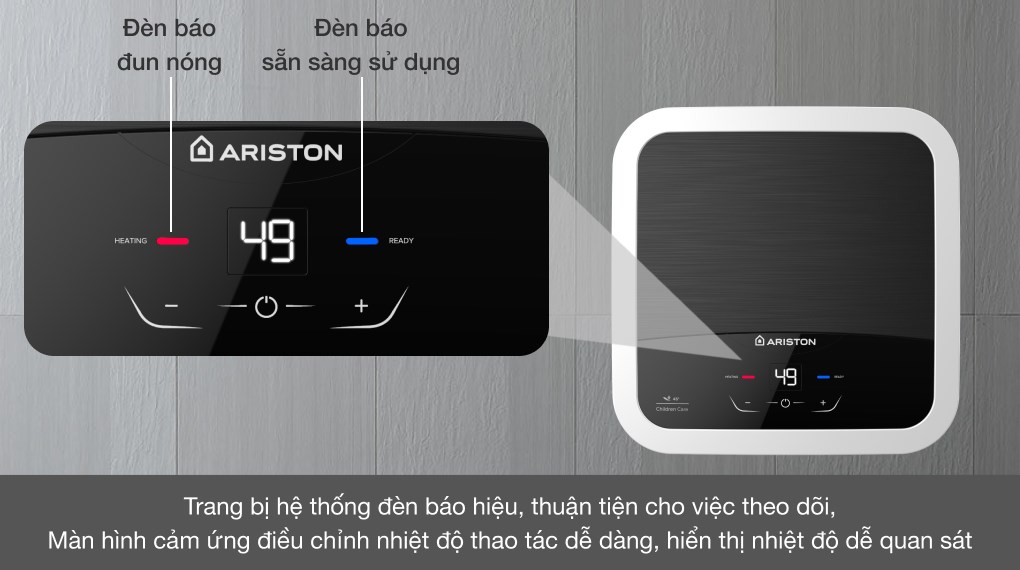 Máy nước nóng gián tiếp 15 lít Ariston AN2 15 LUX-D AG+