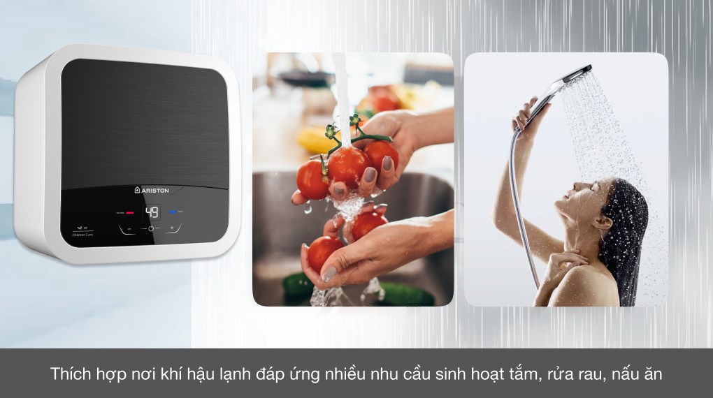 Máy nước nóng gián tiếp Ariston 15 lít AN2 15 LUX-D AG+