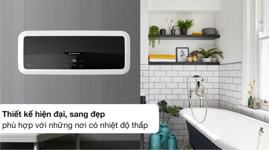 Máy nước nóng gián tiếp Ariston 30 lít SL2 30 LUX-D AG+ - Tổng quan thiết kế