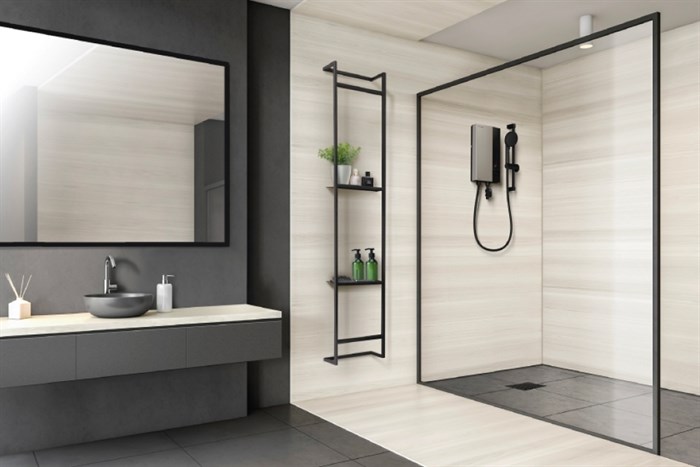 Máy nước nóng trực tiếp Panasonic 4500W DH-4US1VS Màu Đen - Bạc