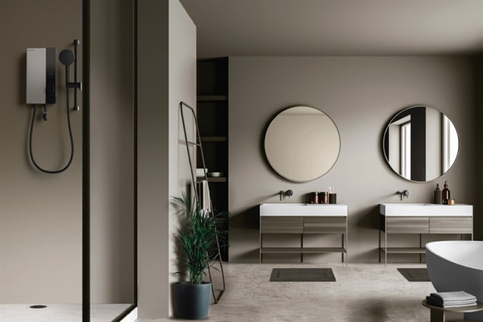 Máy nước nóng trực tiếp Panasonic 4500W DH-4UP1VS Màu Đen - Bạc