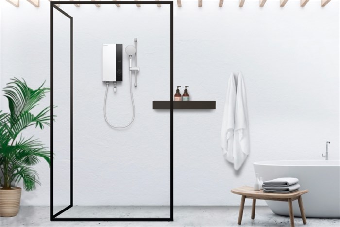 Máy nước nóng trực tiếp Panasonic 4500W DH-4UP1VW Màu Trắng - Đen