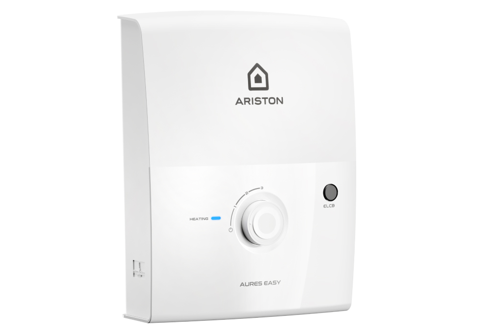 Máy nước nóng trực tiếp Ariston 4500W AURES EASY 4.5 D Màu Trắng