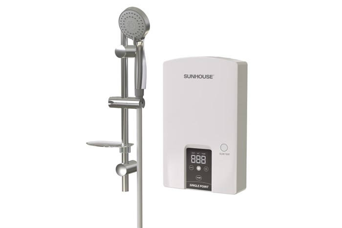 Máy nước nóng trực tiếp Sunhouse 4500W SHA-9453EP Màu Trắng