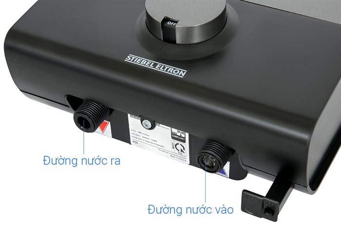 Máy nước nóng trực tiếp đa điểm (Multi Point) Stiebel Eltron 6000W DDC 6 EC Màu Đen