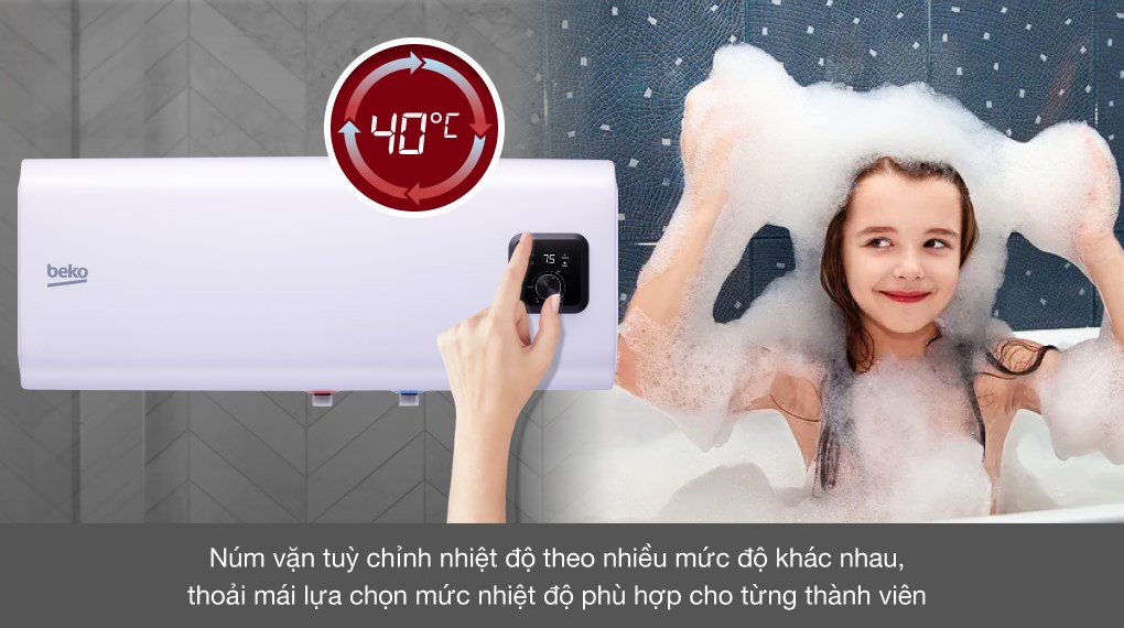 Máy nước nóng gián tiếp Beko 30 lít BWH 30 SDH