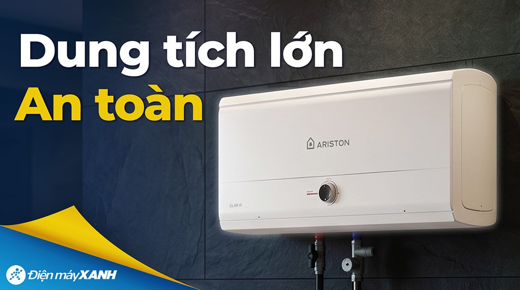 Máy nước nóng gián tiếp Ariston 30 lít 2500W SLIM3 30 R MT