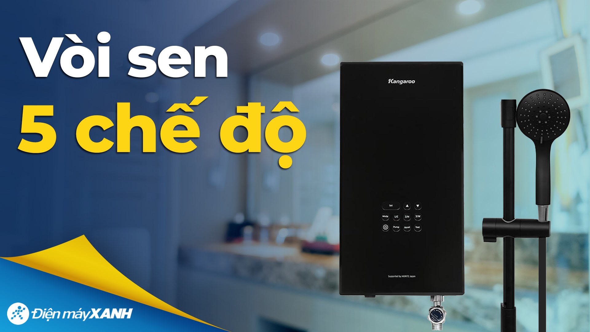 Máy nước nóng trực tiếp Kangaroo 4500W KGWD45P1